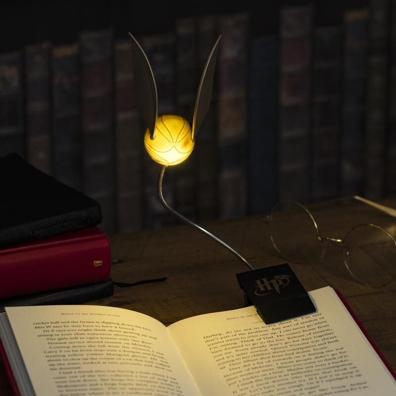 Harry Potter   Golden Snitch Lampe Med Klip
