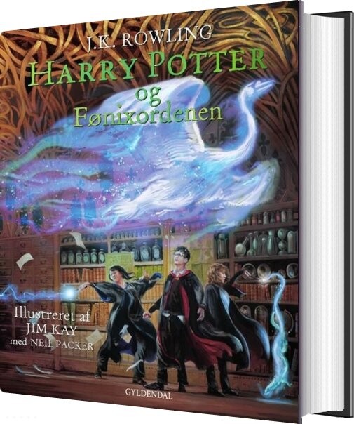 Harry Potter 5   Og Fønixordenen   Illustreret Udgave   J  K  Rowling   Bog