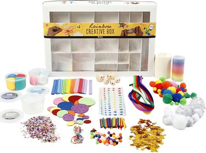 Kreakasse Til Børn   Regnbue   Diy Kit