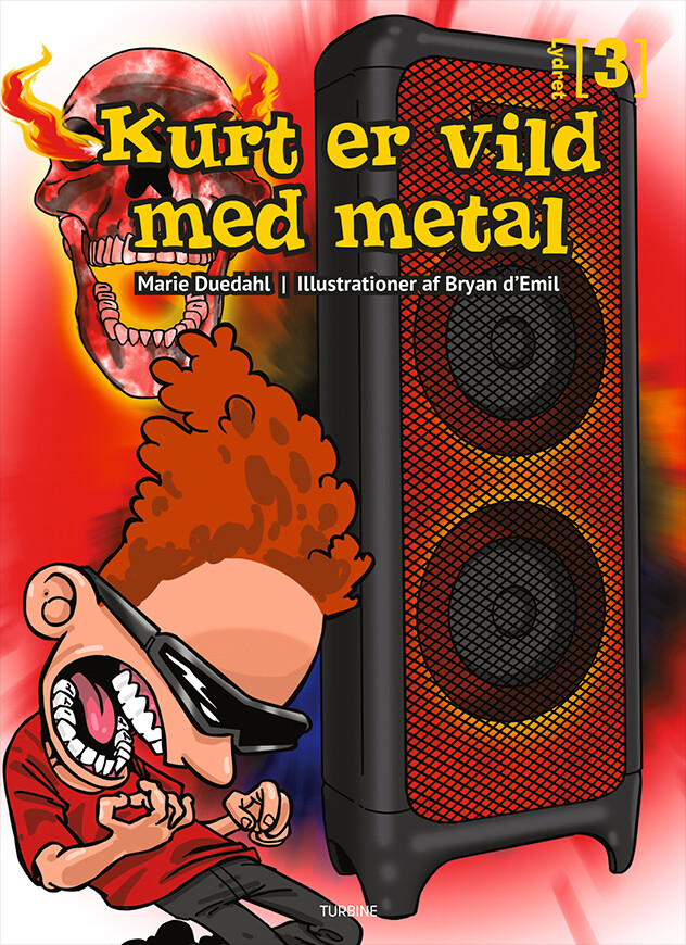 Kurt Er Vild Med Metal   Marie Duedahl   Bog