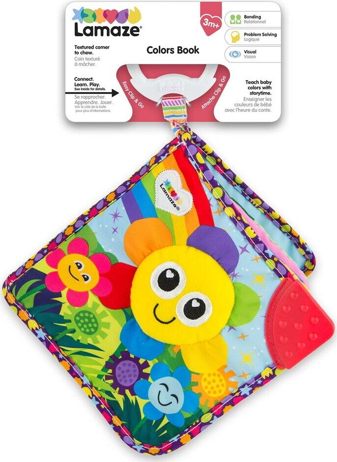 Lamaze   Blød Baby Bog Med Farver   Bog