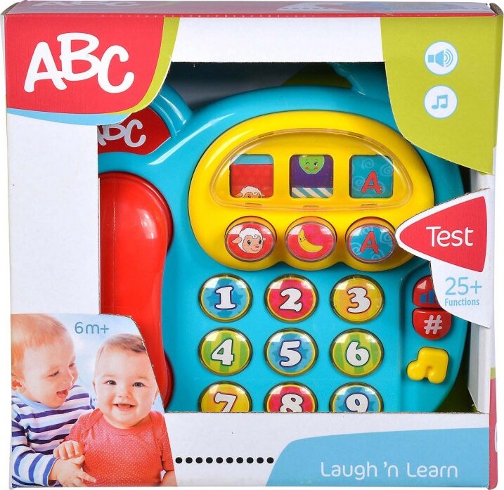Legetøjstelefon Med Lyd Abc
