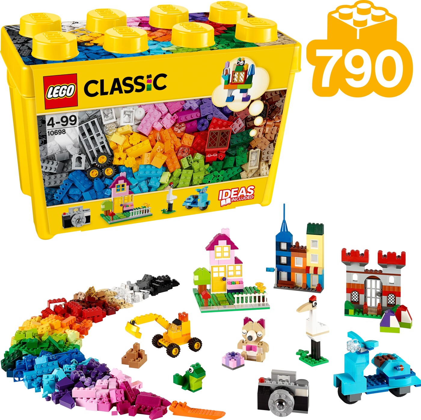 Lego Classic   Kreativt Byggeri   Stor   10698