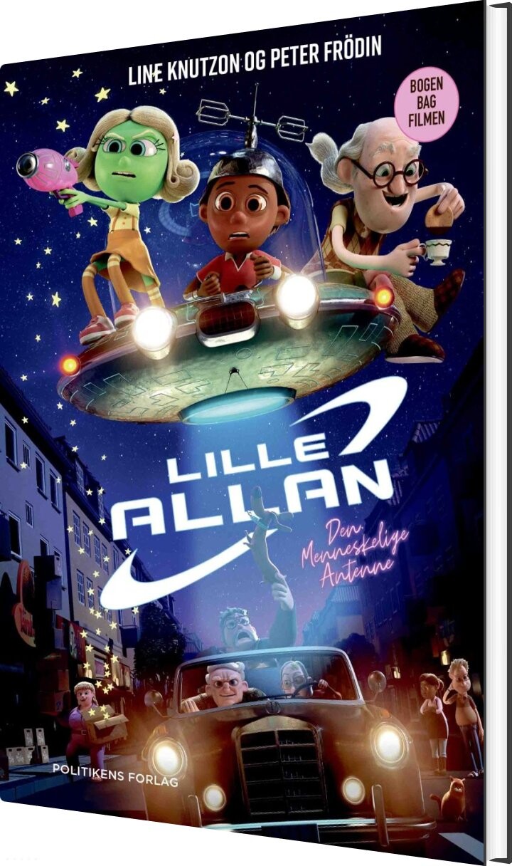 Lille Allan Den Menneskelige Antenne Line Knutzon Bog