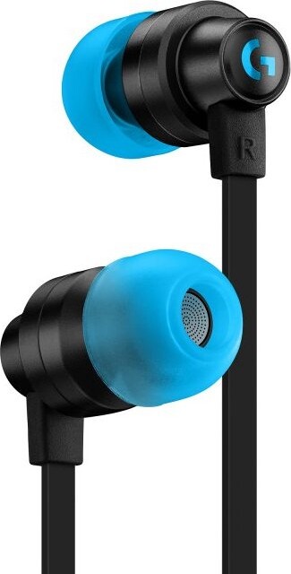 Logitech G333 In Ear Gaming Høretelefoner Sort