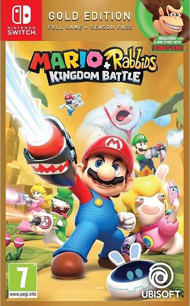 Mario Rabbids Kingdom Battle Gold Edition Nintendo Switch