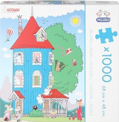 Mumi Puslespil 1000 Brikker Mumihuset