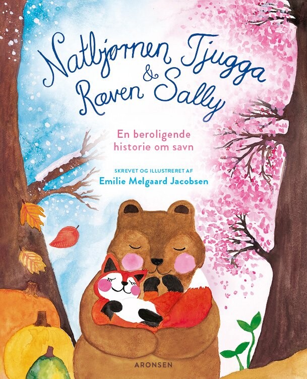 Natbjørnen Tjugga Og Ræven Sally   Emilie Melgaard Jacobsen   Bog