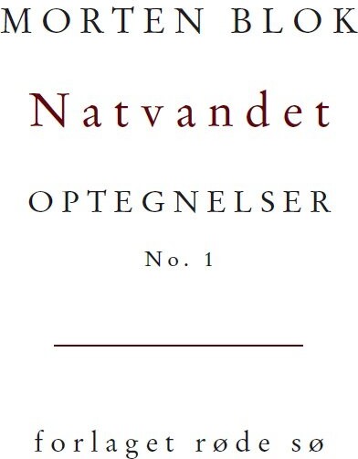 Natvandet Morten Blok Bog
