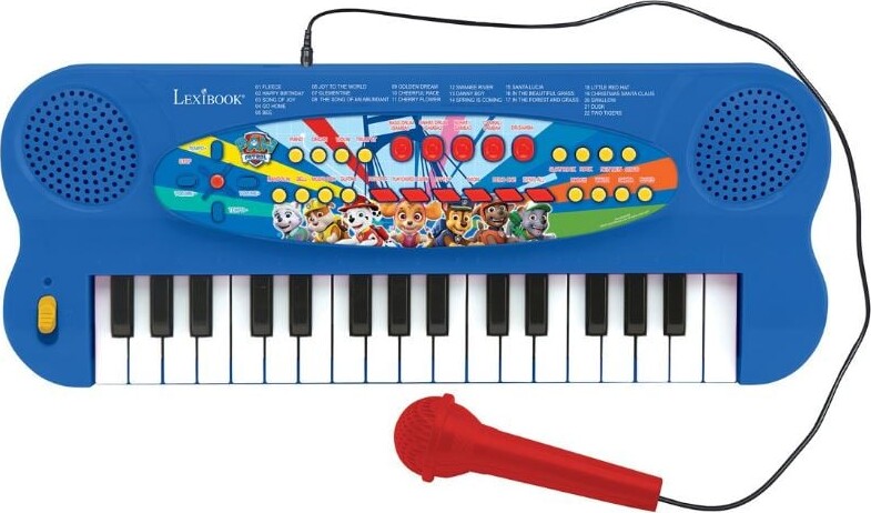 Paw Patrol Keyboard Med Mikrofon   Lexibook