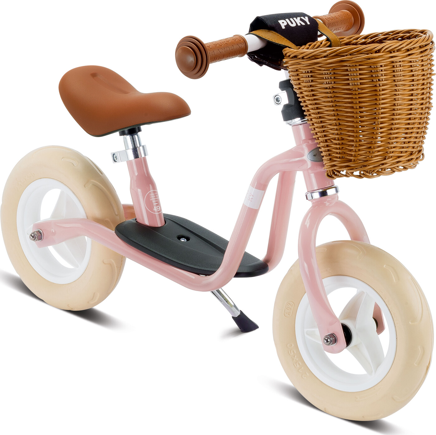 Puky   Løbecykel Med Kurv   Lr M   Børn Fra 2 år   Rosa