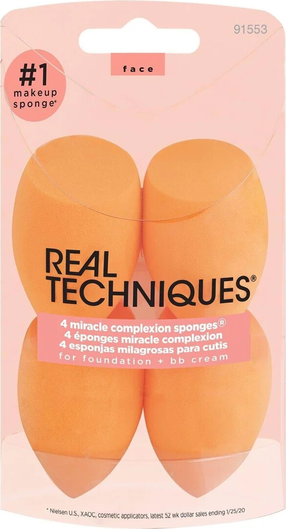 Real Techniques Makeup Svampe   4 Stk