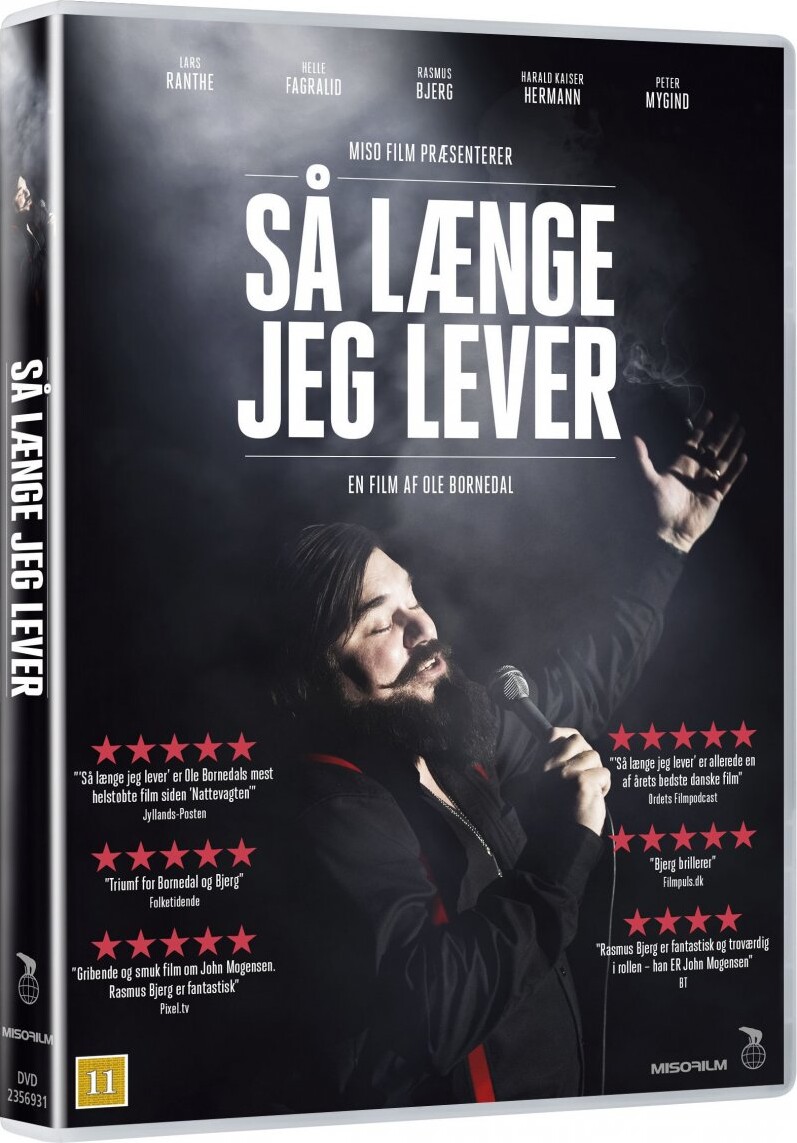 Så Længe Jeg Lever Filmen Om John Mogensen Dvd Film