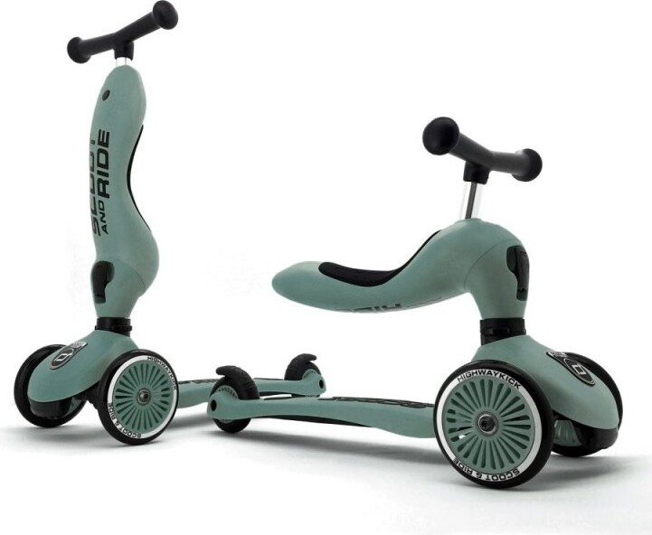 Scoot And Ride   2 I 1 Løbecykel Og Løbehjul   Forest