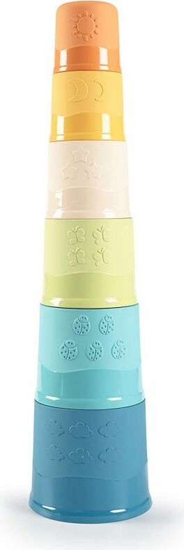 Smoby Green   Stabeltårn Til Baby   Plastik   6 Dele