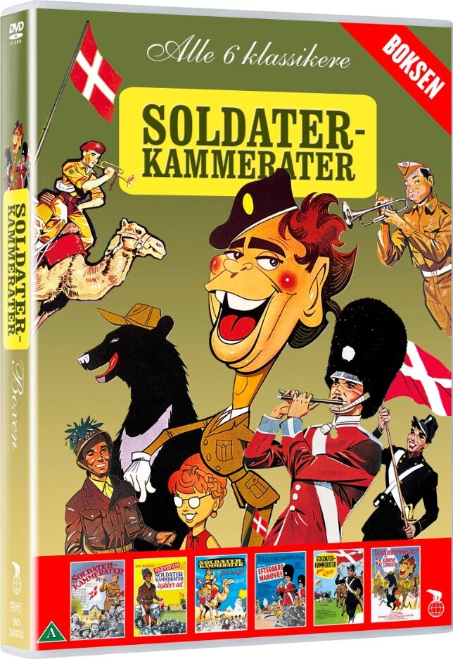 Soldaterkammerater Boks Den Komplette Samling Dvd Film