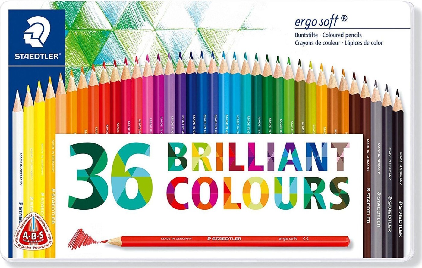 Staedtler Ergosoft Farveblyanter   36 Stk