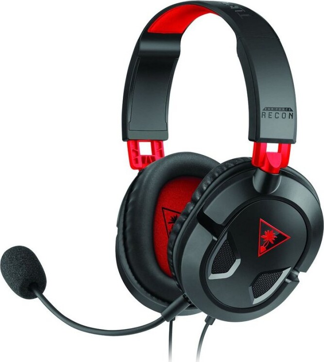 Turtle Beach Ear Force Recon 50 Gaming Headset   Sort Og Rød