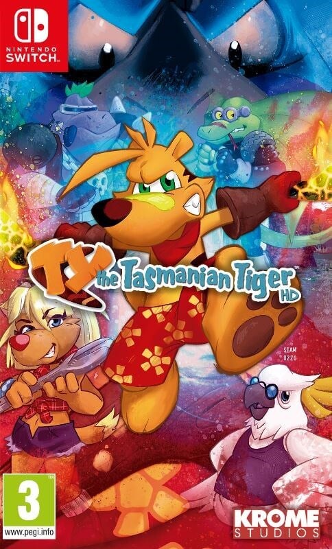 Ty The Tasmania Tiger Hd Nintendo Switch