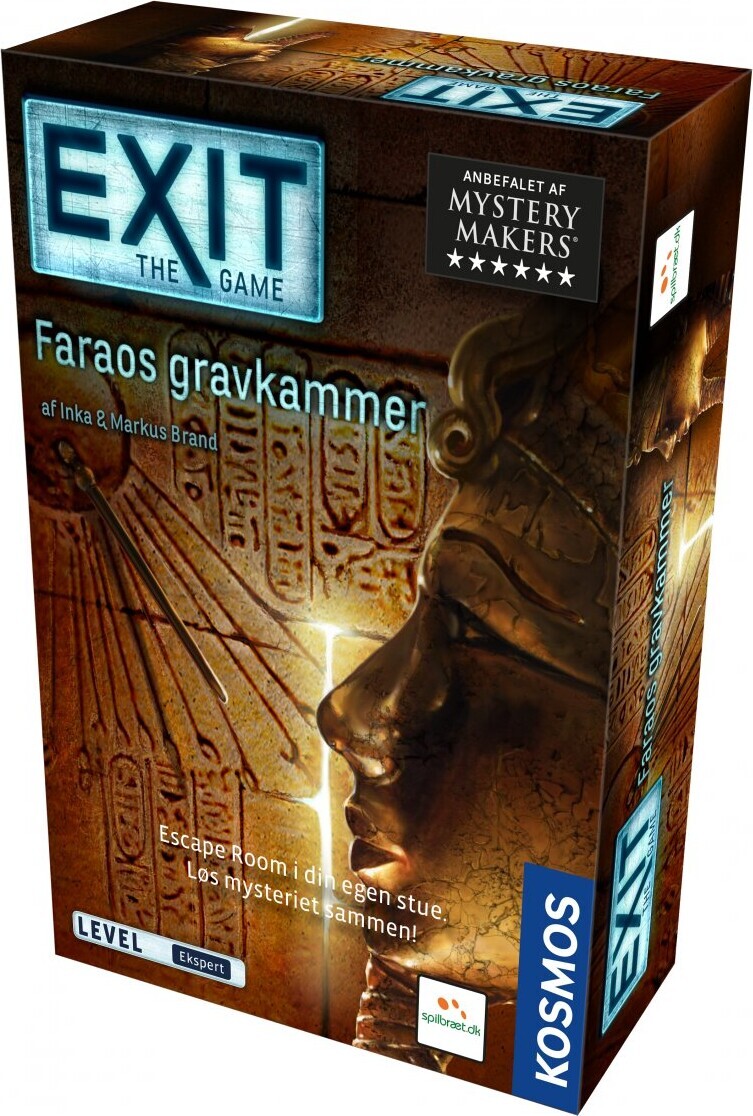 Exit   The Game   Faraos Gravkammer   Escape Room Spil