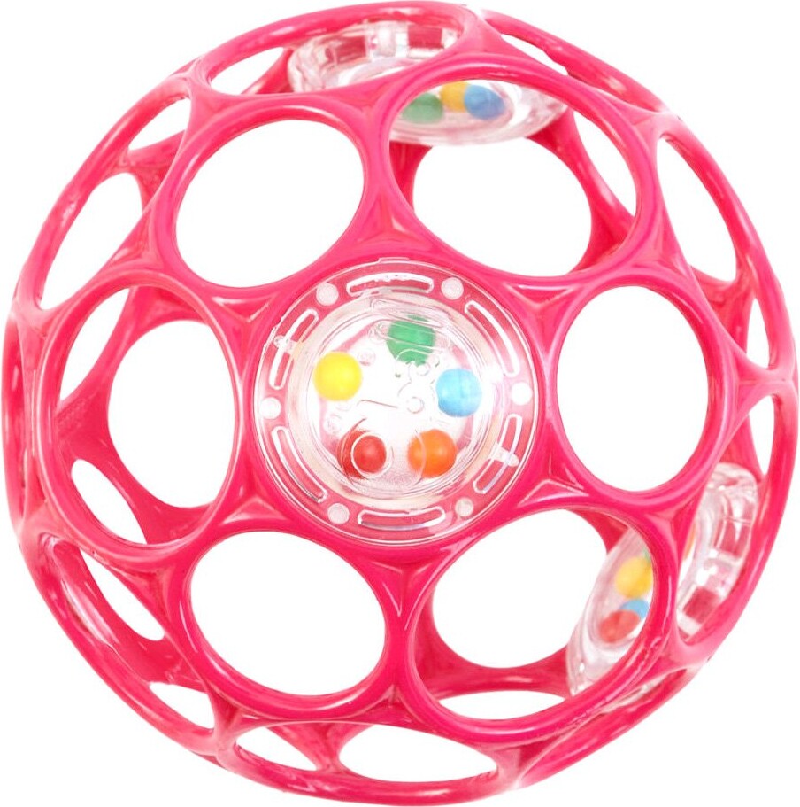 Oball Rangle Motorikbold   O Ball Bold   10 Cm   Pink