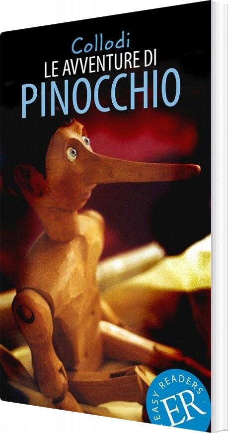 Pinocchio  Er B   Carlo Collodi   Italiensk Bog