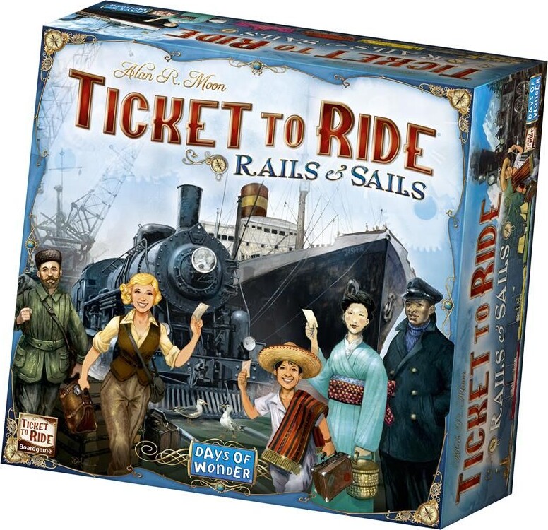 Ticket To Ride Spil Sails And Rails
