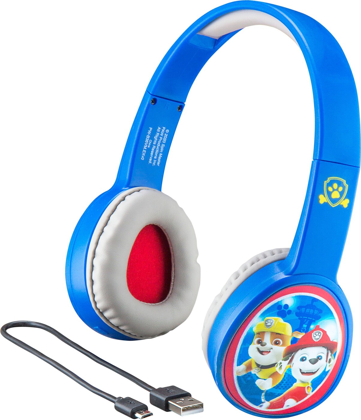 Paw Patrol   Trådløse Hovedtelefoner Med Bluetooth   Blå